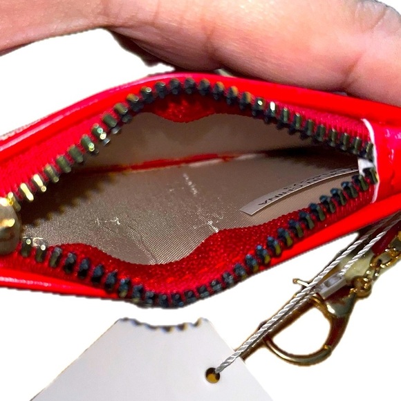 Halston Heritage Red and Goldtone  Women's Wallet - Picture 6 of 10